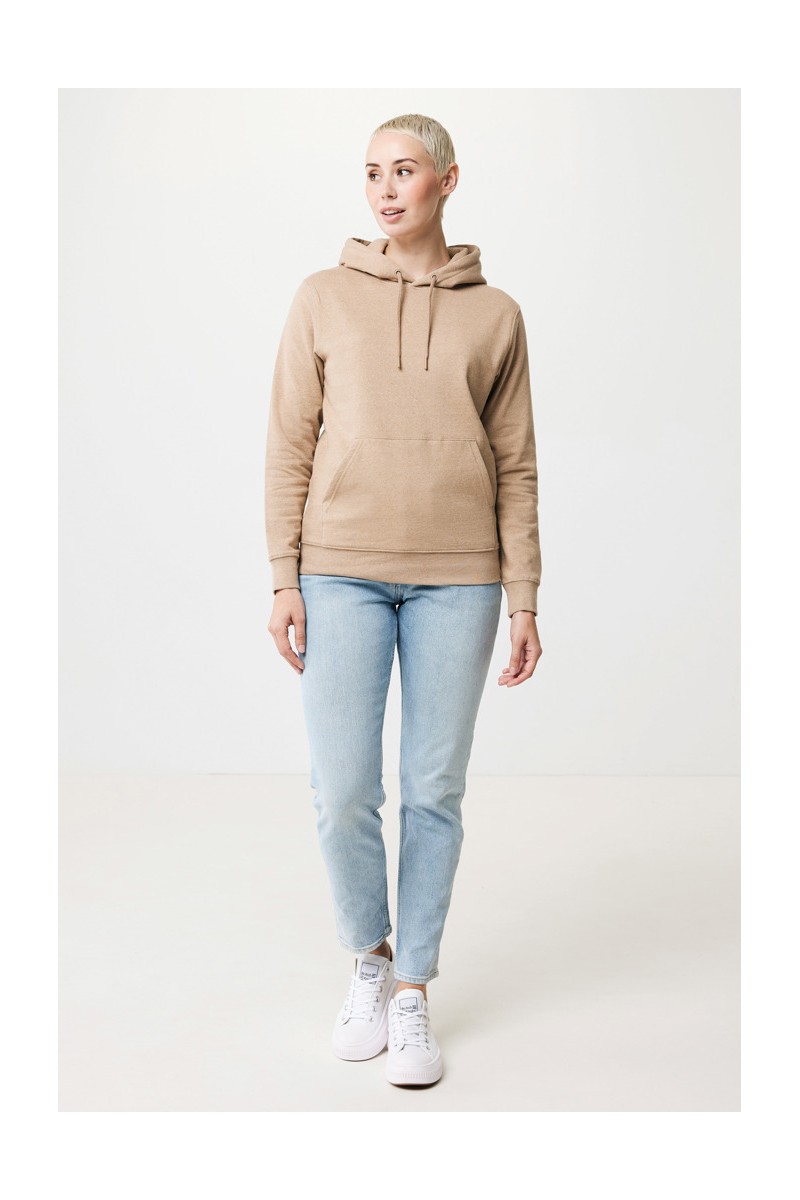 Hanorac cu glugă IQONIQ Torres din bumbac brut reciclat