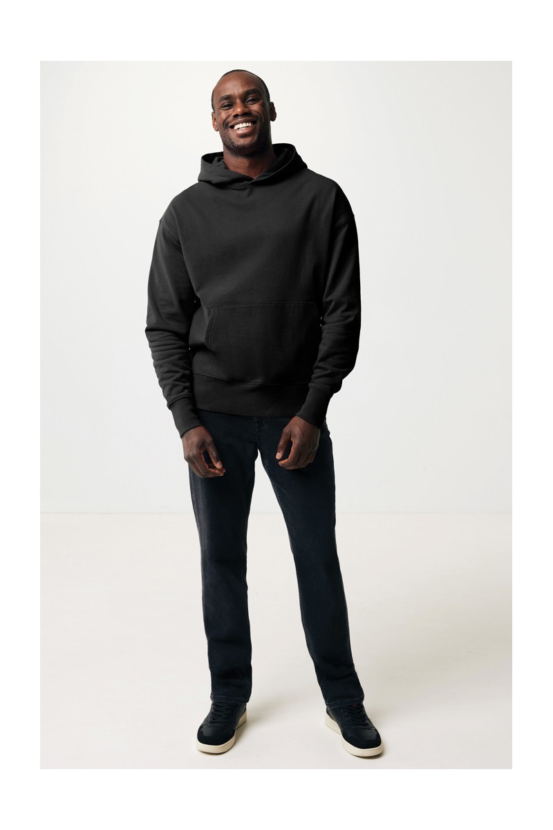 Hoodie IQONIQ Yoho recycled cotton relaxed hoodie