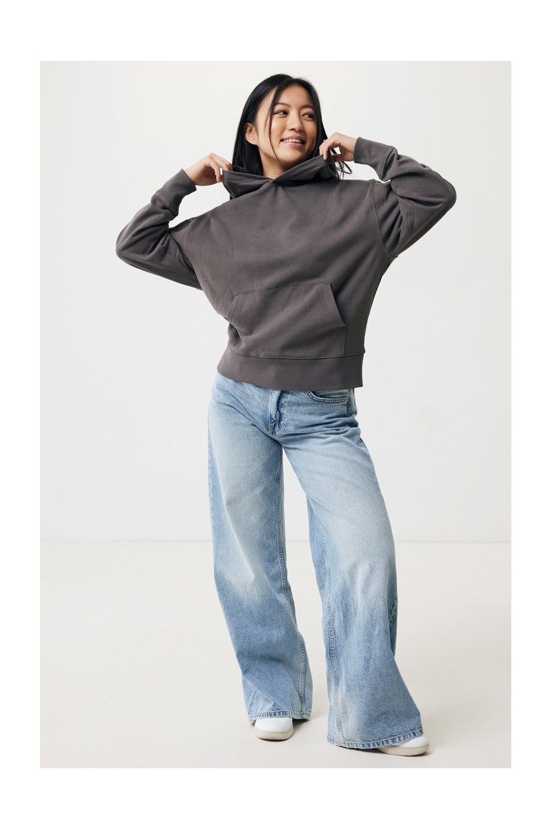 Hoodie IQONIQ Yoho recycled cotton relaxed hoodie