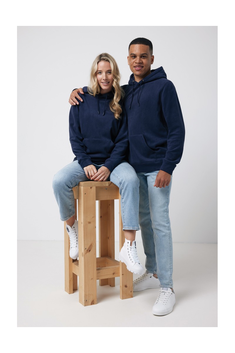 IQONIQ Trivor recycled polyester microfleece hoodie
