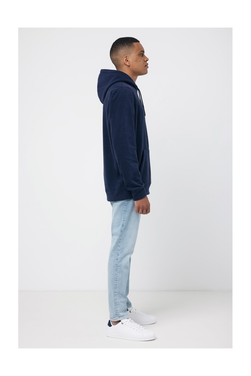 Hanorac microfleece cu glugă IQONIQ Trivor din rpoliester