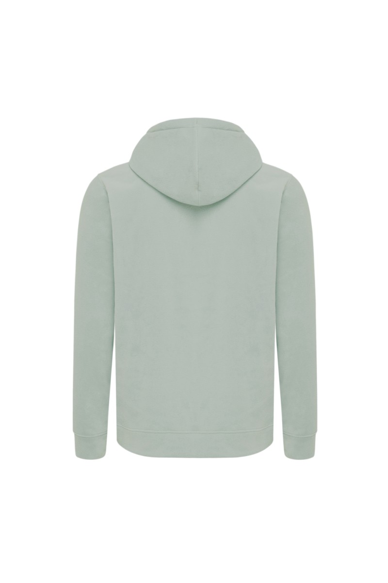 IQONIQ Trivor recycled polyester microfleece hoodie