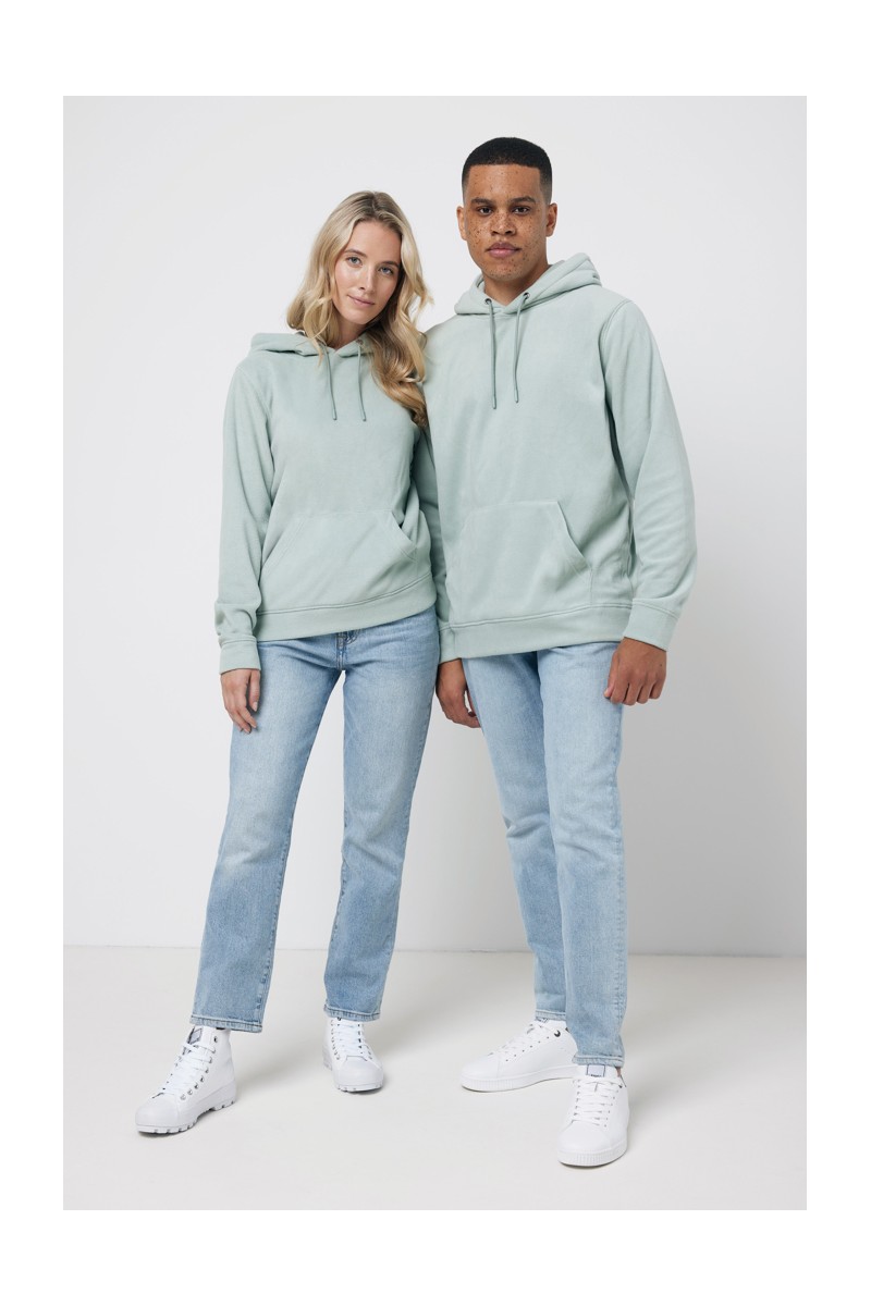Hanorac microfleece cu glugă IQONIQ Trivor din rpoliester