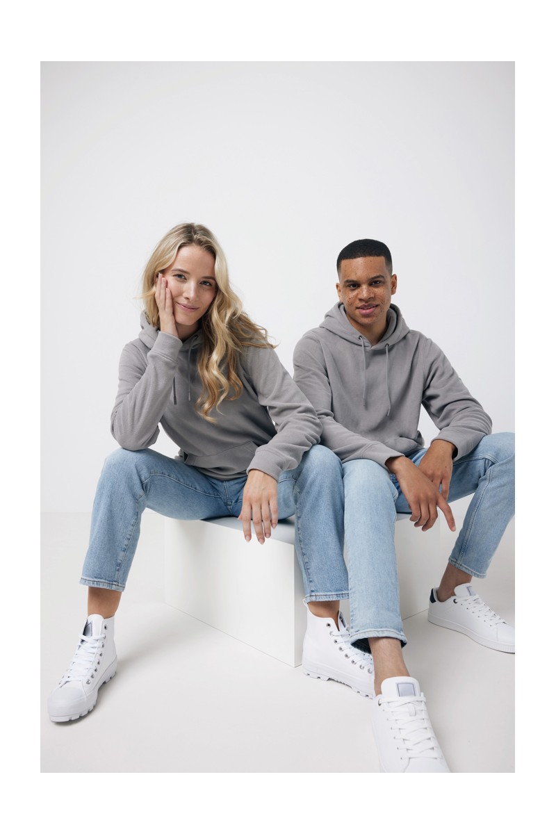IQONIQ Trivor recycled polyester microfleece hoodie
