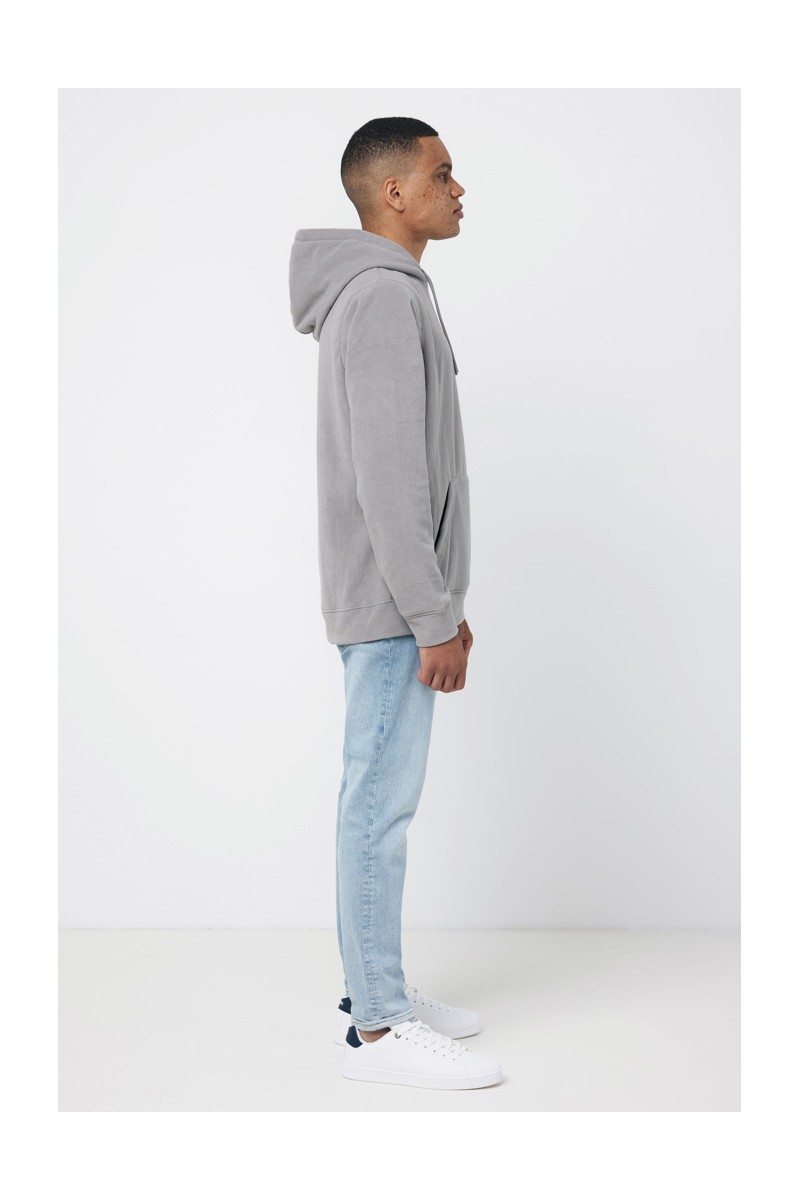 Hanorac microfleece cu glugă IQONIQ Trivor din rpoliester