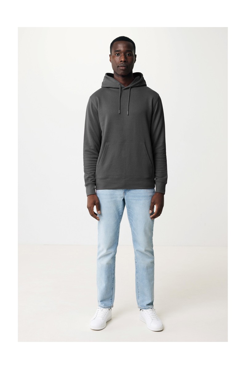 Hoodie IQONIQ Rila lightweight recycled cotton hoodie