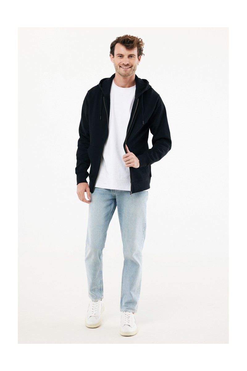 Hoodie IQONIQ Abisko recycled cotton zip through hoodie