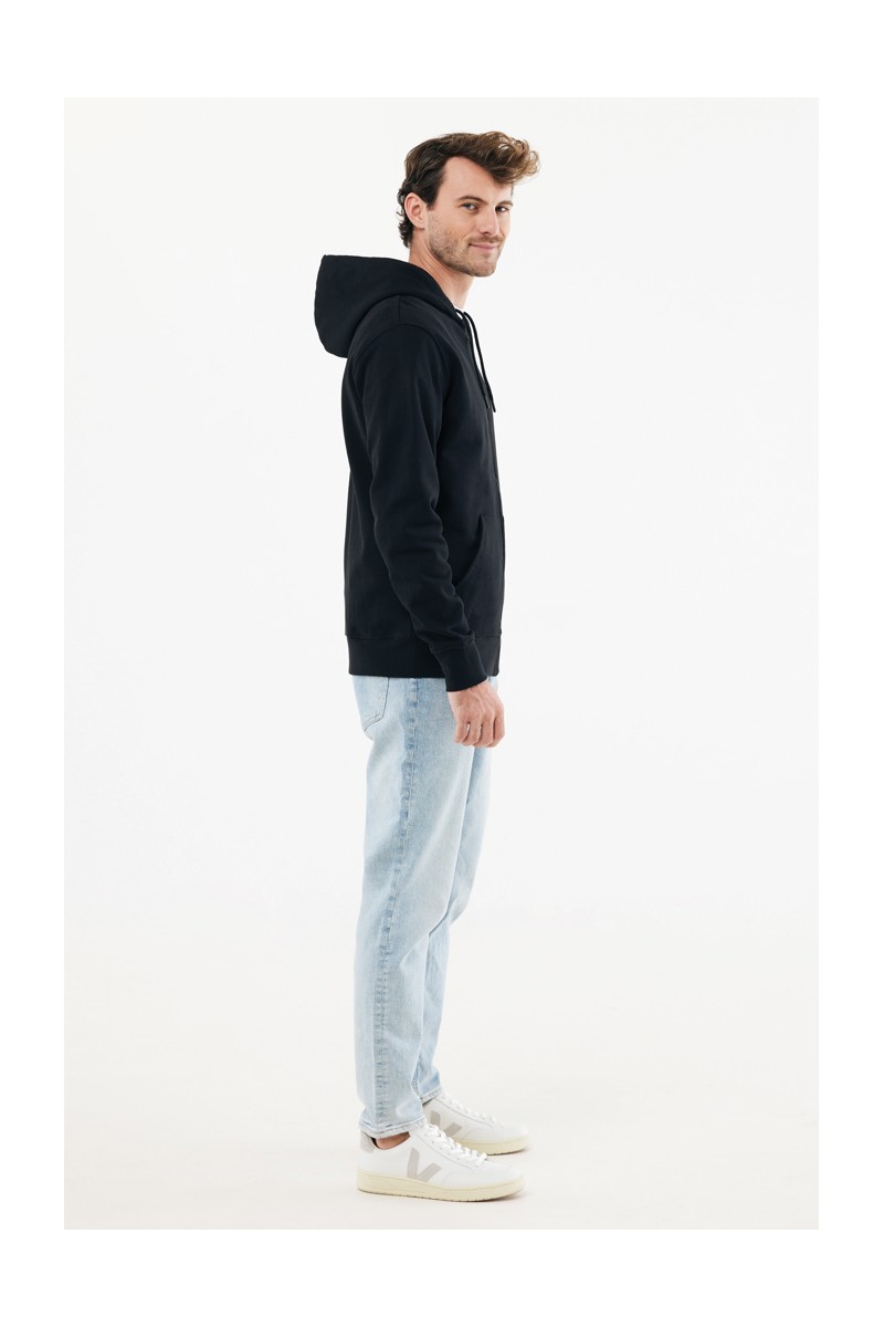 Hoodie IQONIQ Abisko recycled cotton zip through hoodie