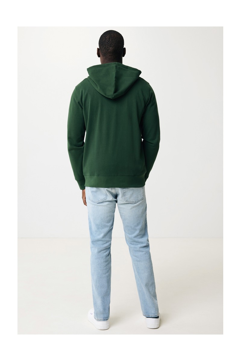 Hoodie IQONIQ Abisko recycled cotton zip through hoodie