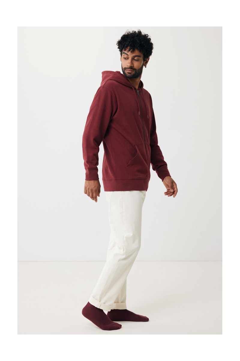 Hoodie IQONIQ Abisko recycled cotton zip through hoodie