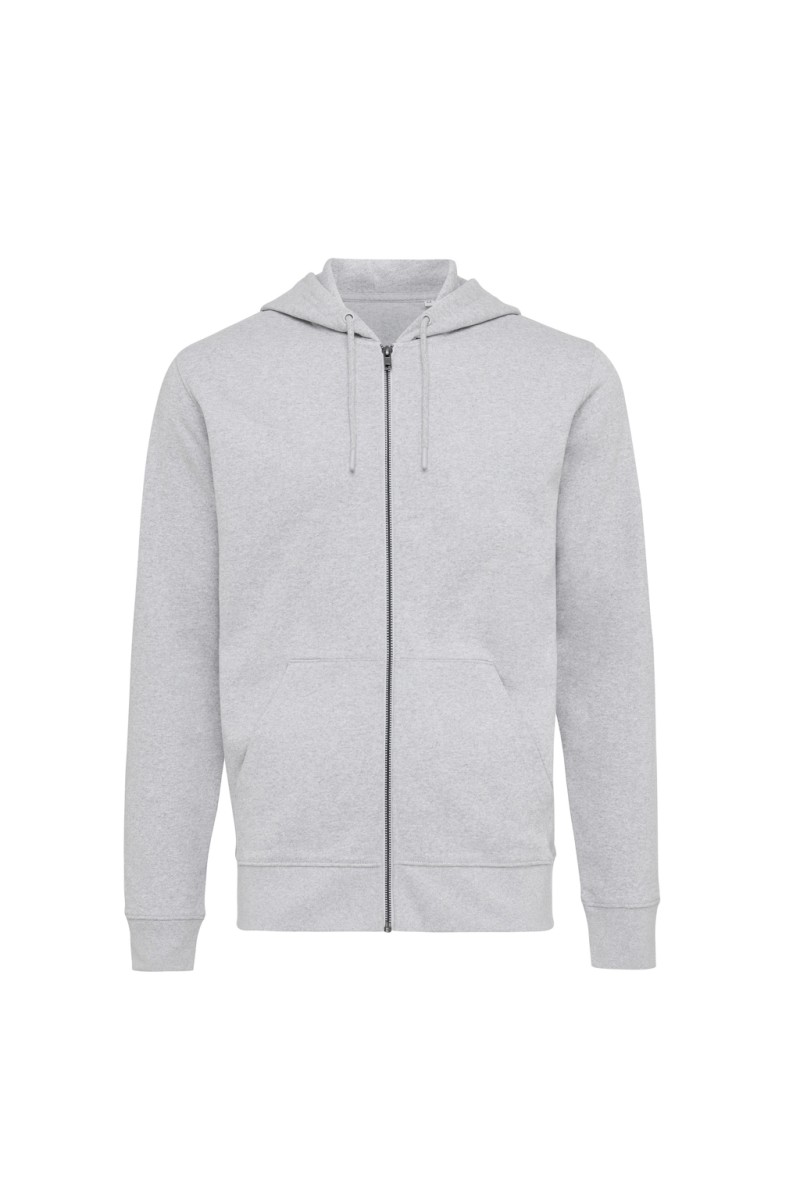 Hoodie IQONIQ Abisko recycled cotton zip through hoodie