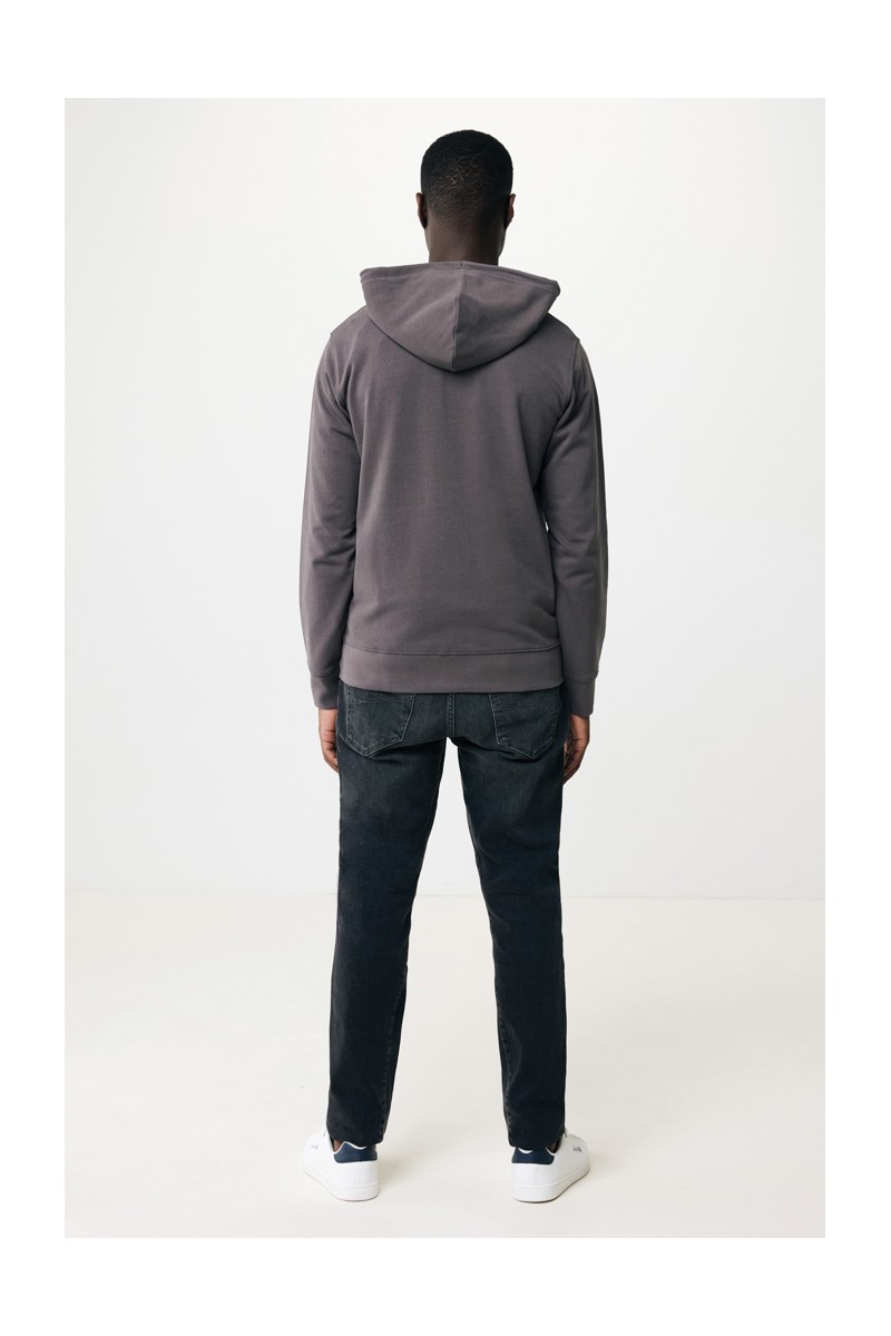 Hoodie IQONIQ Abisko recycled cotton zip through hoodie