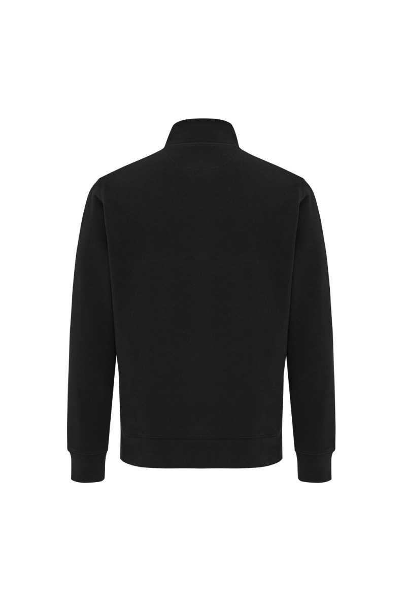 IQONIQ Elgon recycled cotton quarter zip sweater