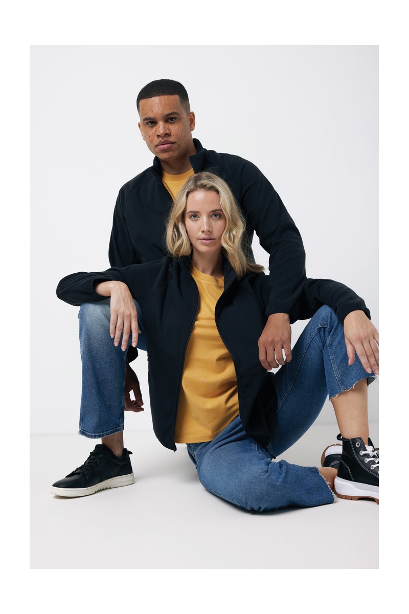 IQONIQ Talung recycled polyester microfleece zip through