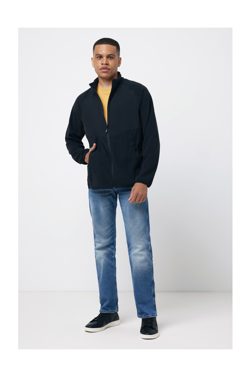 IQONIQ Talung recycled polyester microfleece zip through