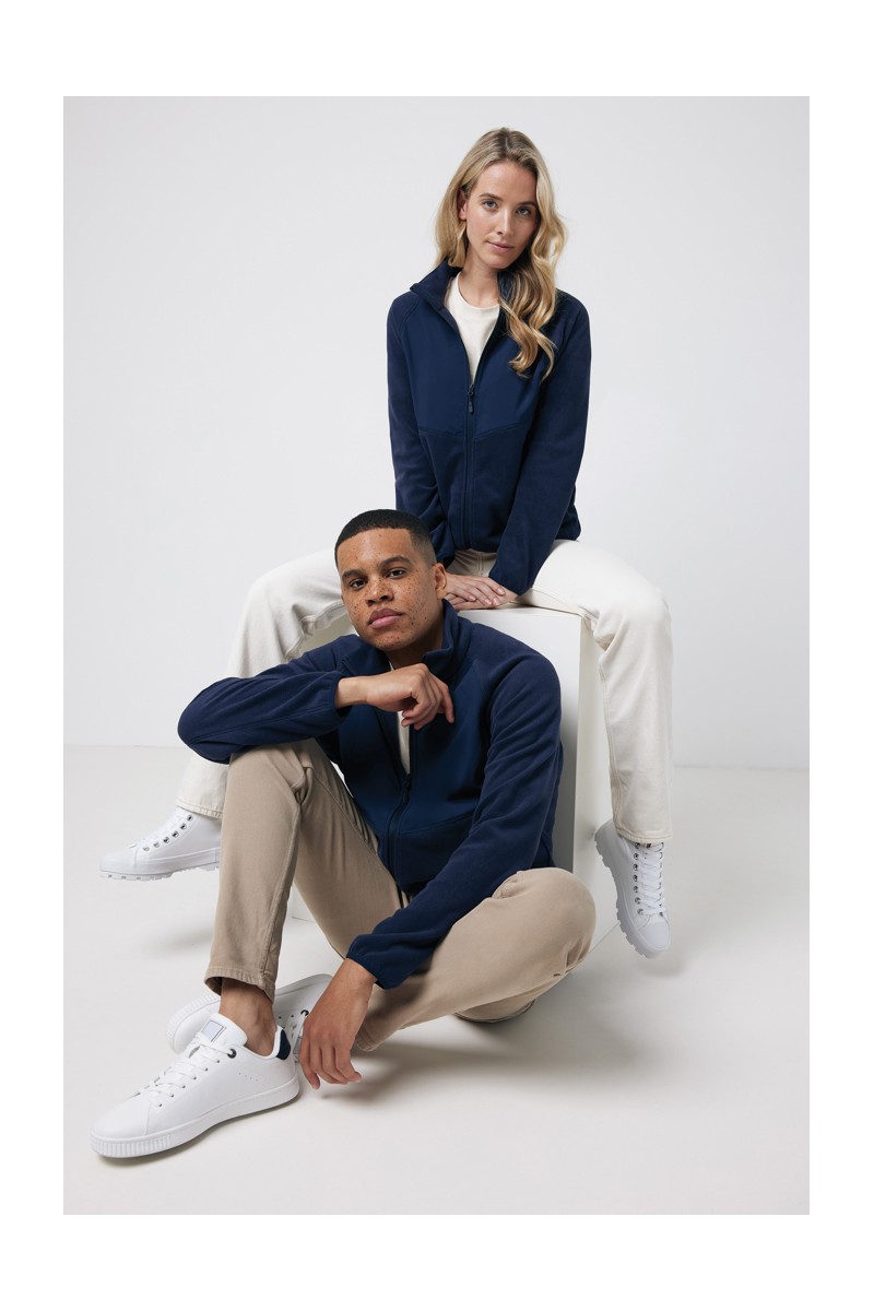 IQONIQ Talung recycled polyester microfleece zip through