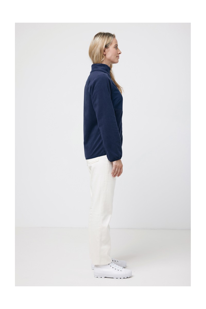IQONIQ Talung recycled polyester microfleece zip through