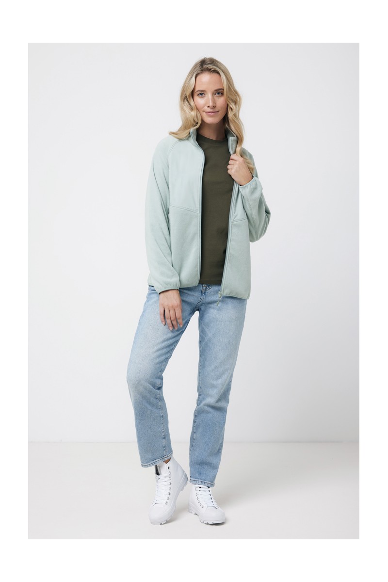 IQONIQ Talung recycled polyester microfleece zip through