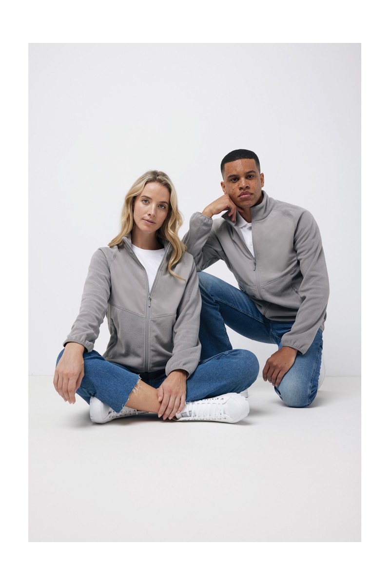 IQONIQ Talung recycled polyester microfleece zip through
