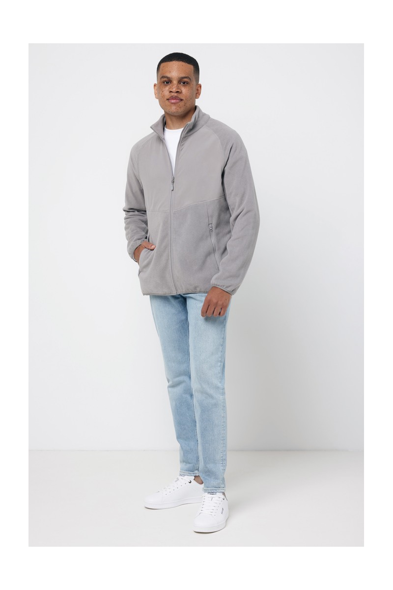 IQONIQ Talung recycled polyester microfleece zip through
