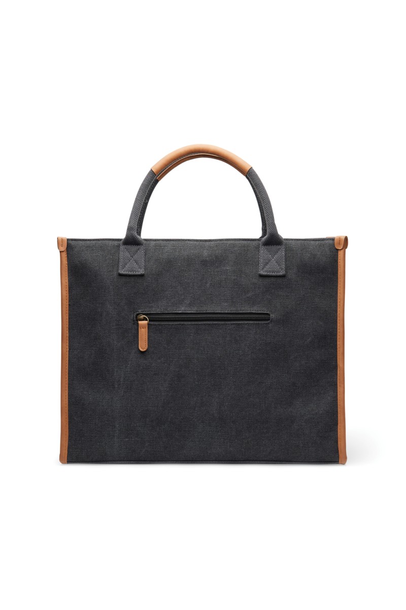 VINGA Bosler RCS recycled canvas office tote