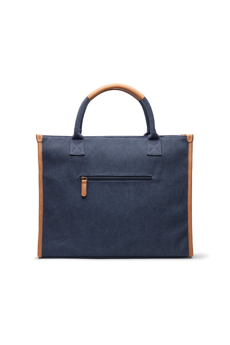 VINGA Bosler RCS recycled canvas office tote