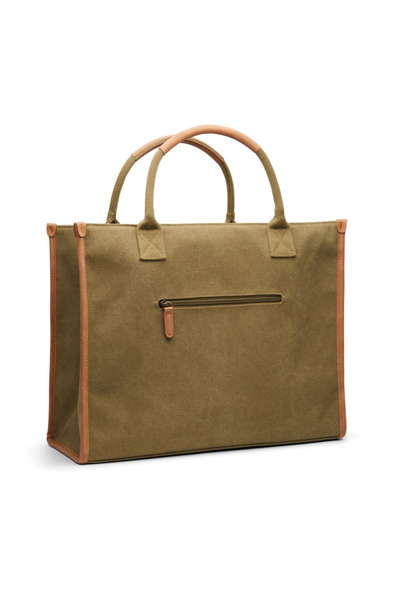 VINGA Bosler RCS recycled canvas office tote