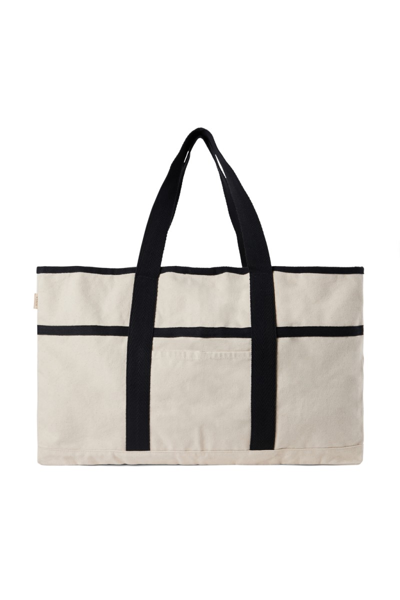 VINGA Volonne AWARE™ recycled canvas beach bag