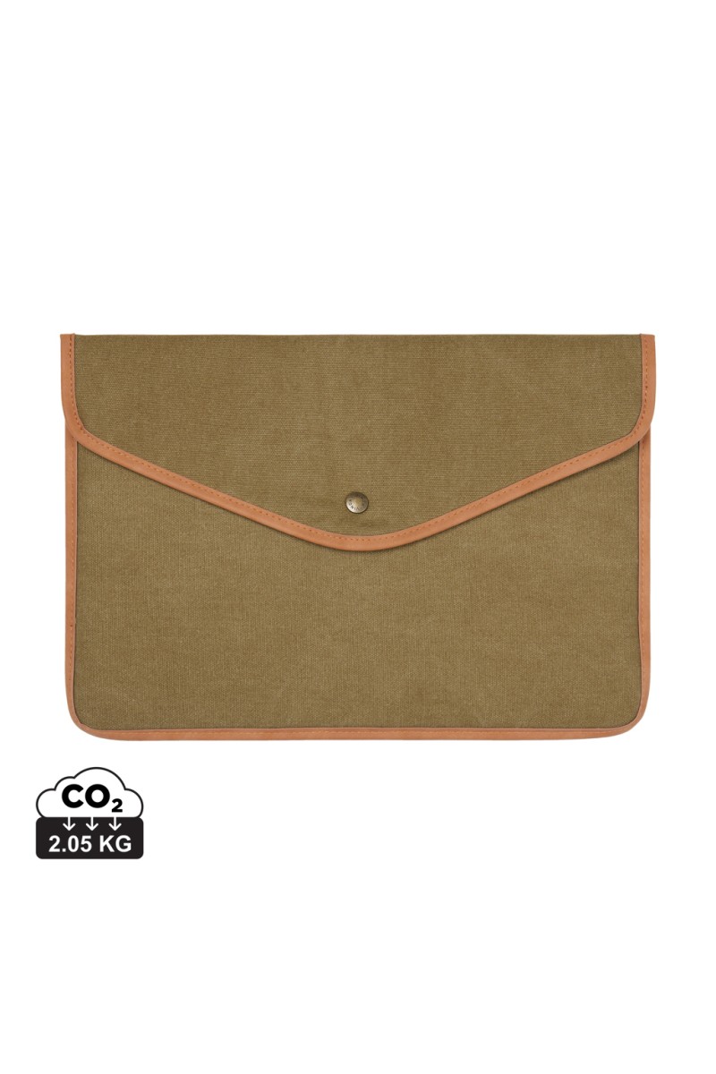 Business Bag VINGA Bosler GRS recycled canvas 16" laptop sleeve