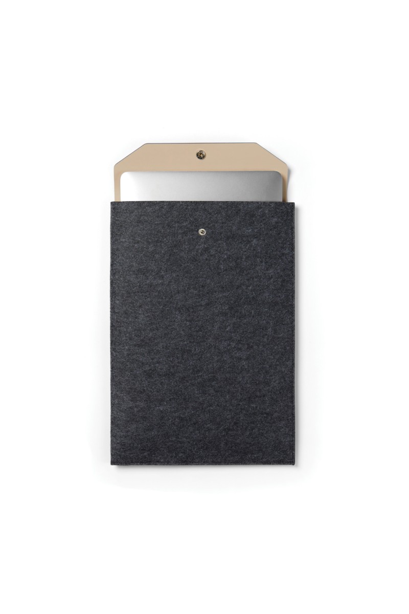 Business Bag VINGA Albon GRS recycled felt 15" laptop sleeve
