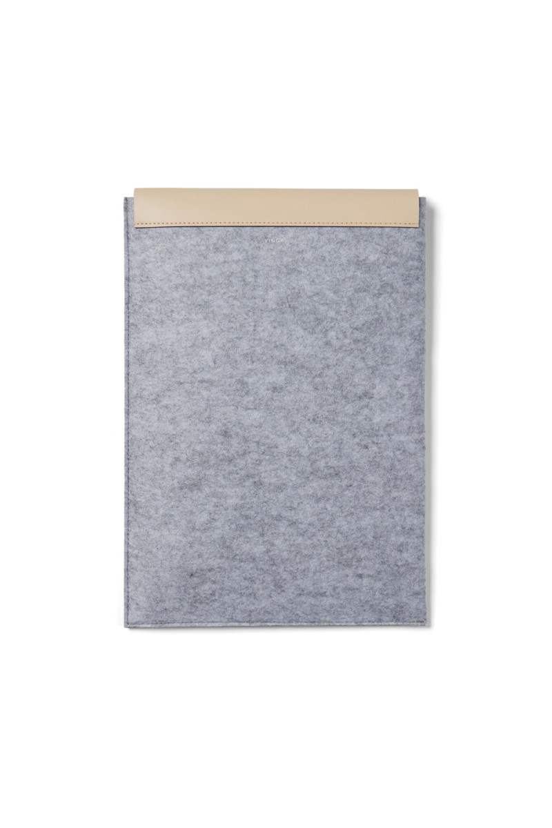 Business Bag VINGA Albon GRS recycled felt 15" laptop sleeve