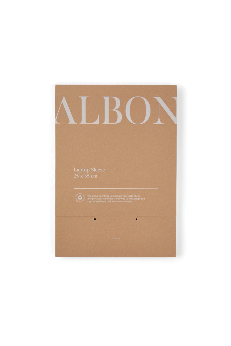 Business Bag VINGA Albon GRS recycled felt 15" laptop sleeve