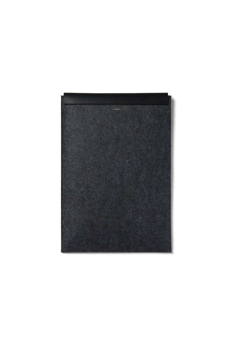 Business Bag VINGA Albon GRS recycled felt 17" laptop sleeve