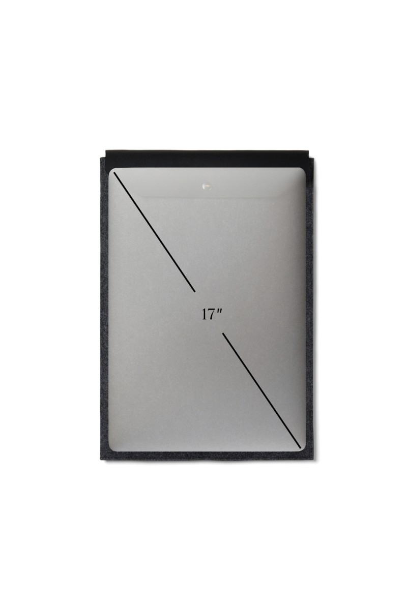 Geantă Business Husă laptop VINGA Albon 17" din fetru reciclat