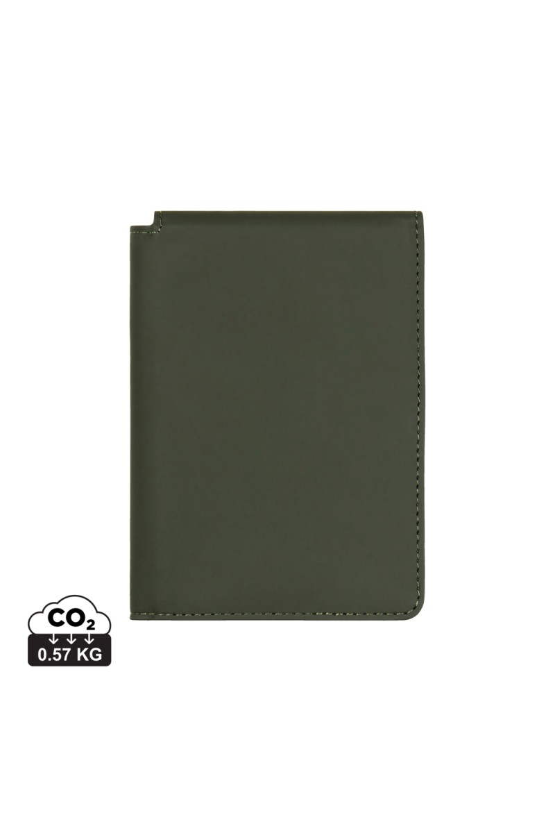 Travel Bag VINGA Baltimore RCS recycled polyester RFID passport cover