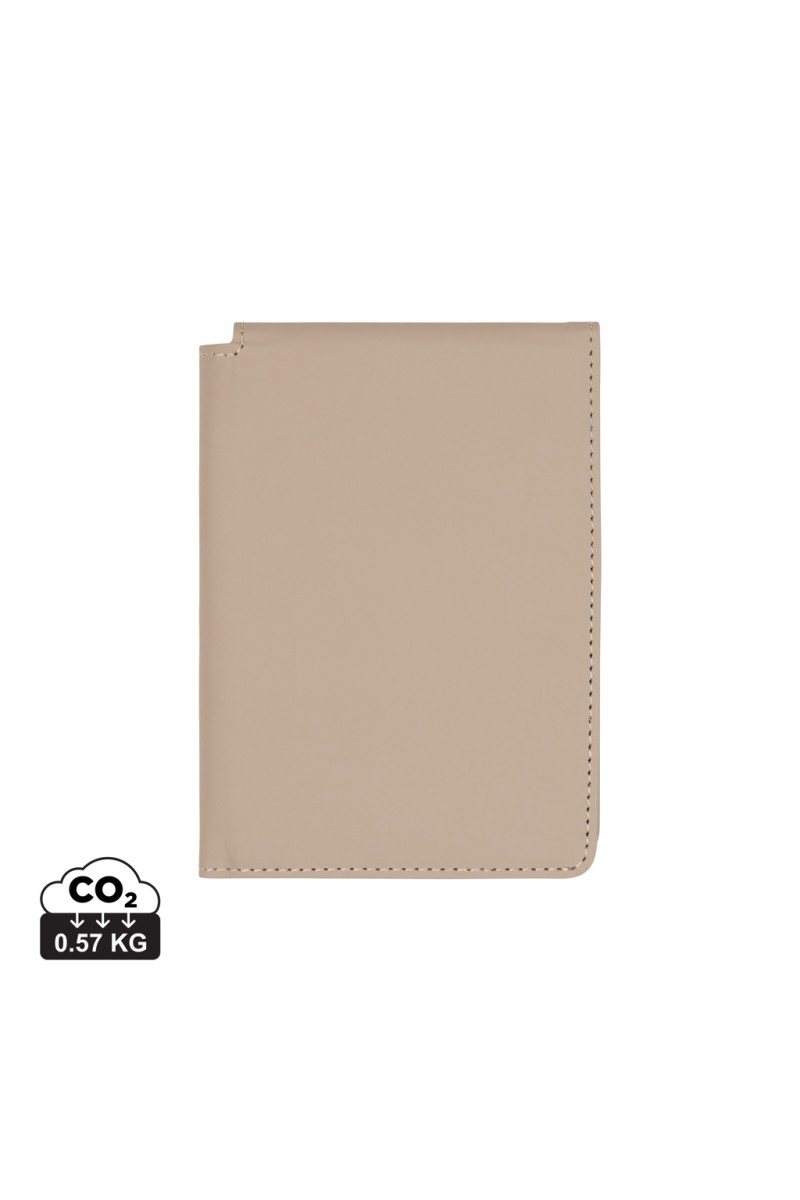 Travel Bag VINGA Baltimore RCS recycled polyester RFID passport cover