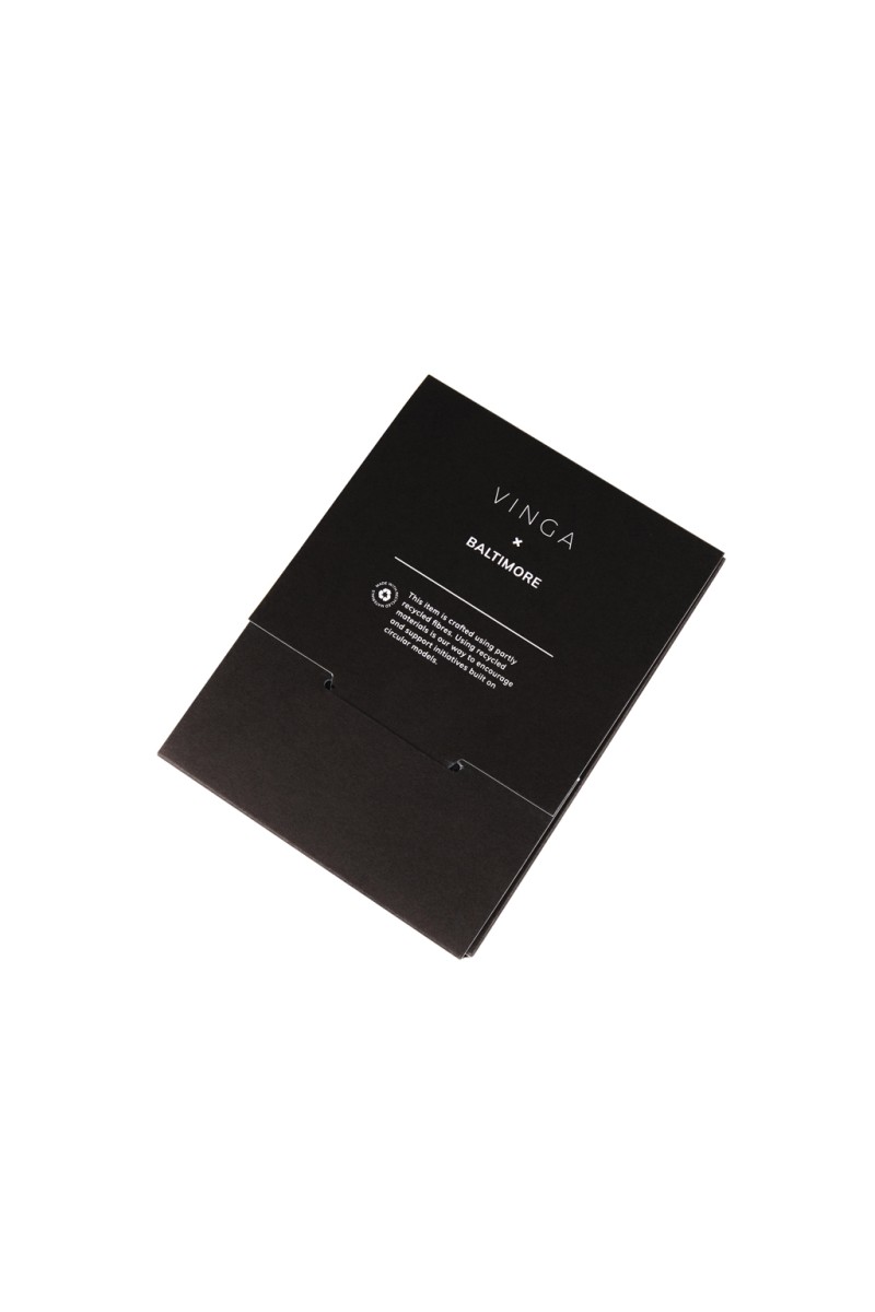 Travel Bag VINGA Baltimore RCS recycled polyester RFID passport cover