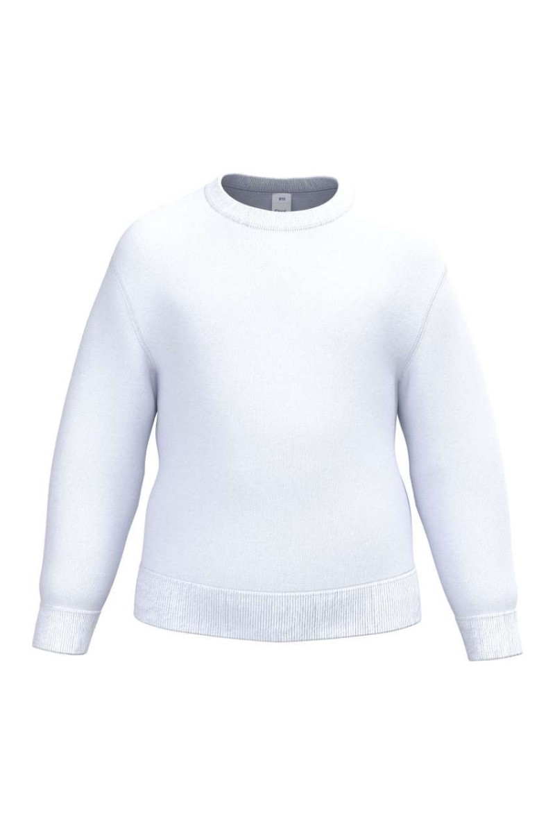 KIDS' BASIC ROUND NECK SWEATSHIRT