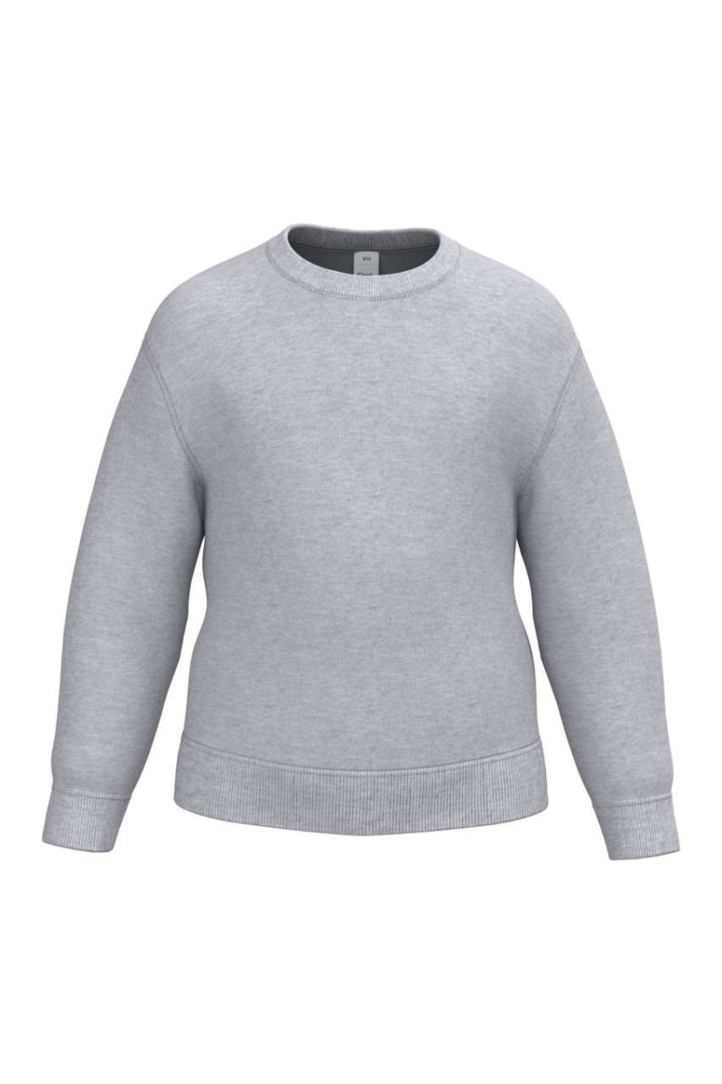 KIDS' BASIC ROUND NECK SWEATSHIRT