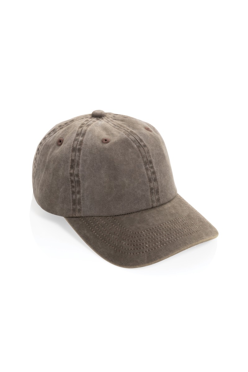 BEAU AWARE™ Washed 6 panel 270gsm cotton twill cap