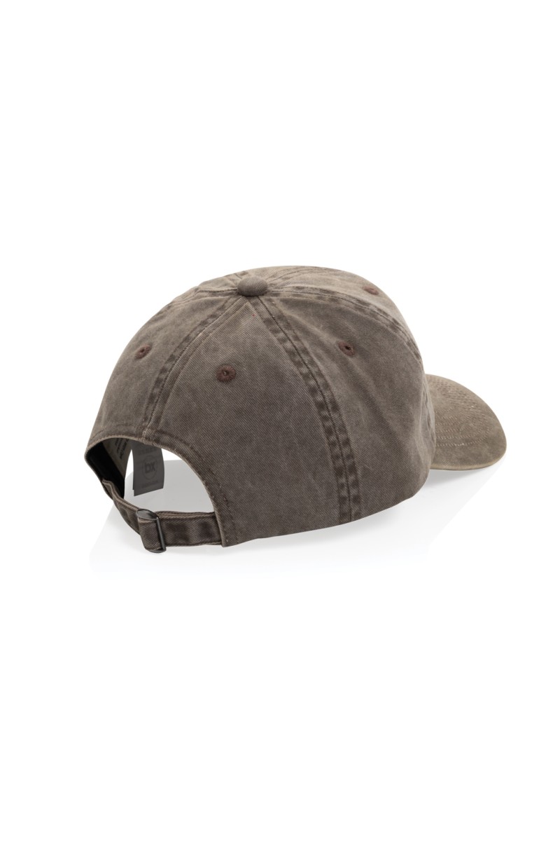 Șapcă cu 6 paneluri BEAU AWARE™ Washed din bumbac twill  270