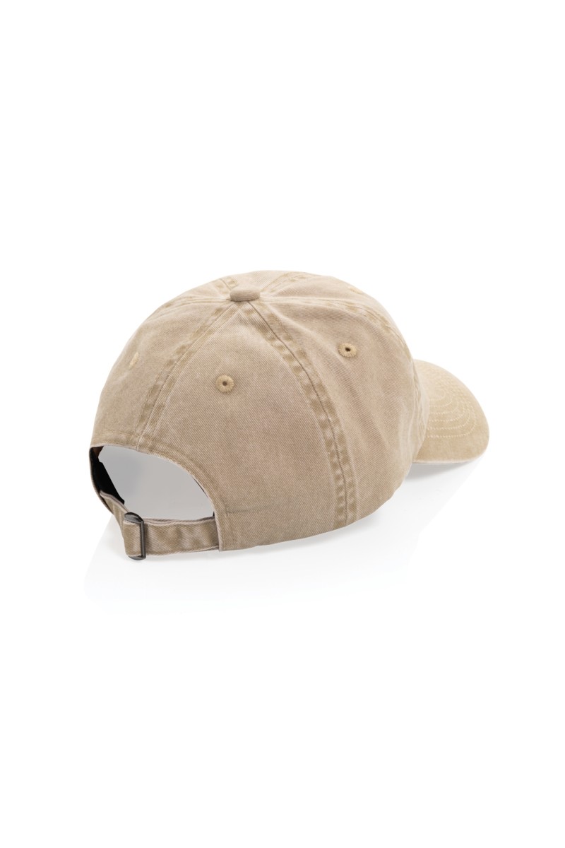BEAU AWARE™ Washed 6 panel 270gsm cotton twill cap