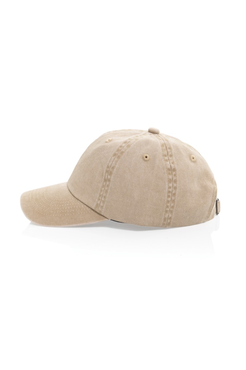 BEAU AWARE™ Washed 6 panel 270gsm cotton twill cap