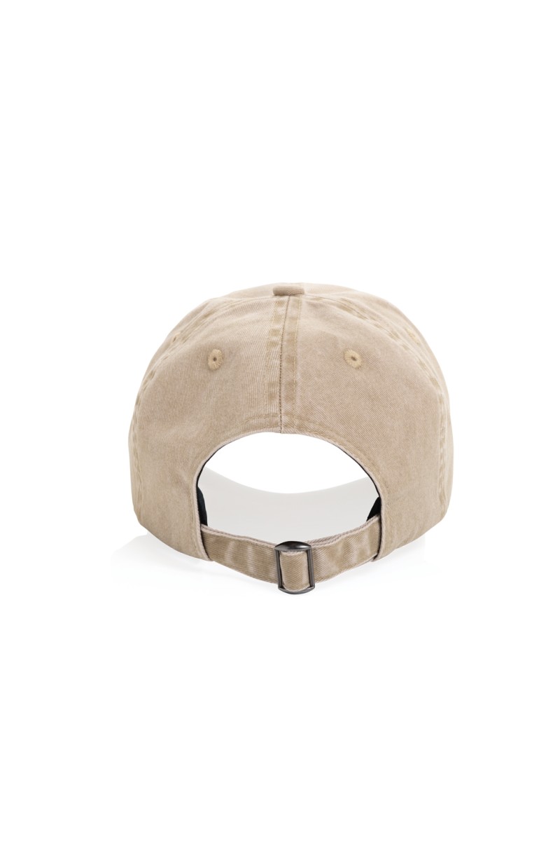 Șapcă cu 6 paneluri BEAU AWARE™ Washed din bumbac twill  270