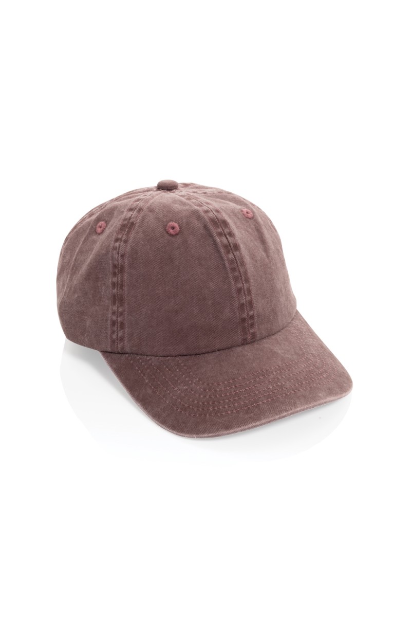 Șapcă cu 6 paneluri BEAU AWARE™ Washed din bumbac twill  270