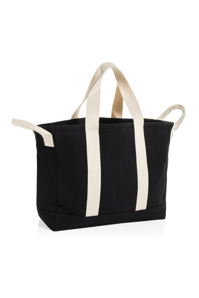 BEAU AWARE™ Beach bag 400gsm recycled canvas, with side hand