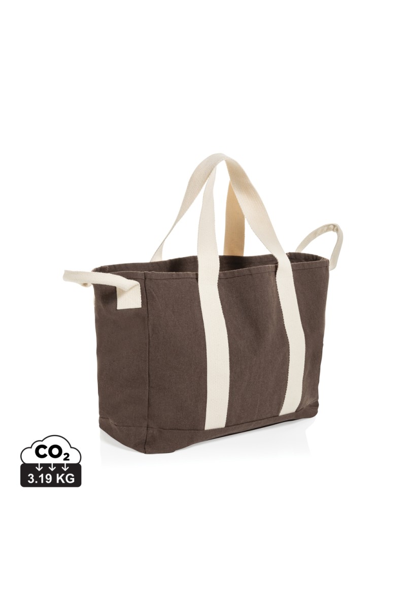 Geantă de plajă BEAU AWARE™ 400gsm din pânză reciclată with