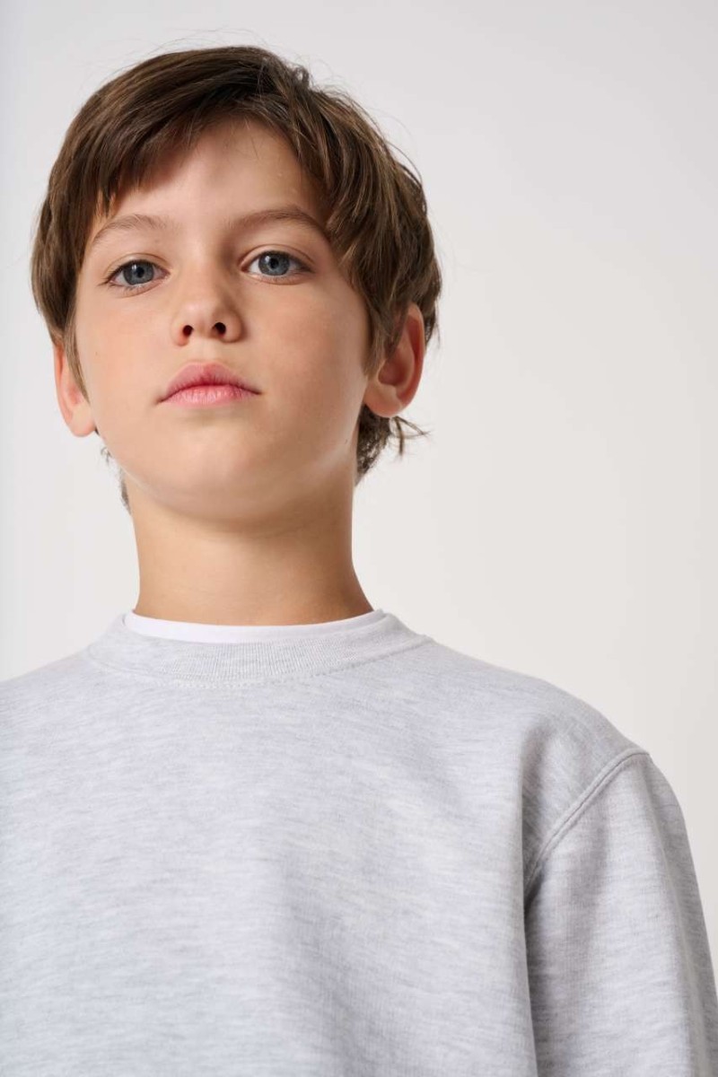 KIDS' BASIC ROUND NECK SWEATSHIRT