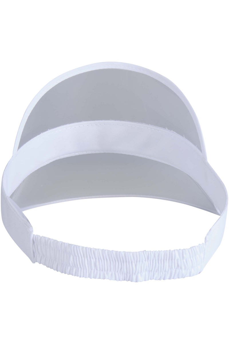 Bright cap with transparent visor
