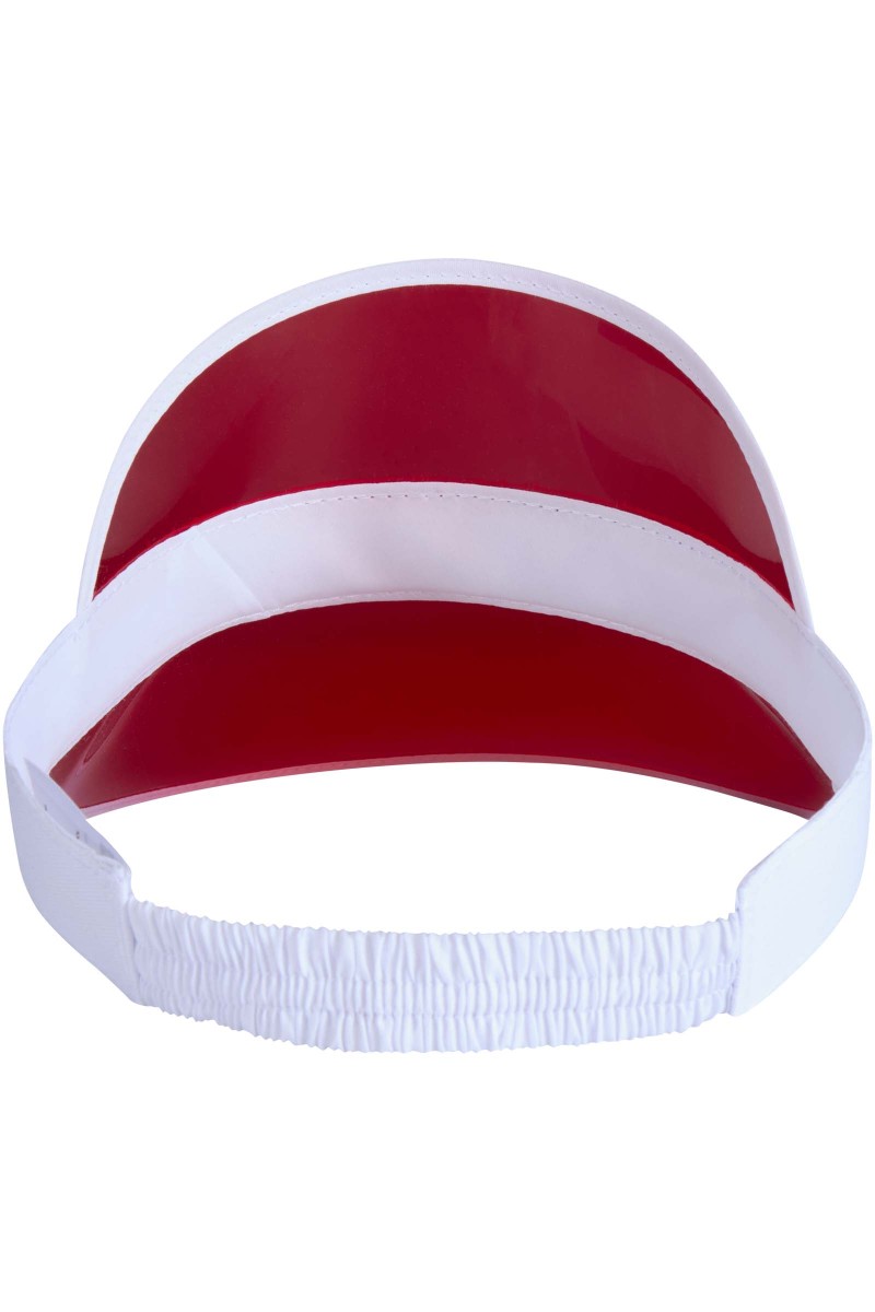 Bright cap with transparent visor